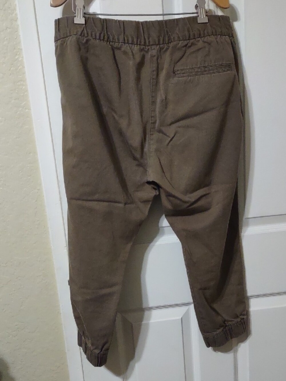 Gap Casual Elastic Waist Brown Jogger Pants Size M Petite - Picture 6 of 7